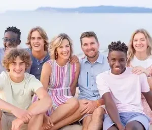 Jamie and Denise Lemmen with their family