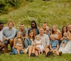 Kevin and Marcy Smith with their family